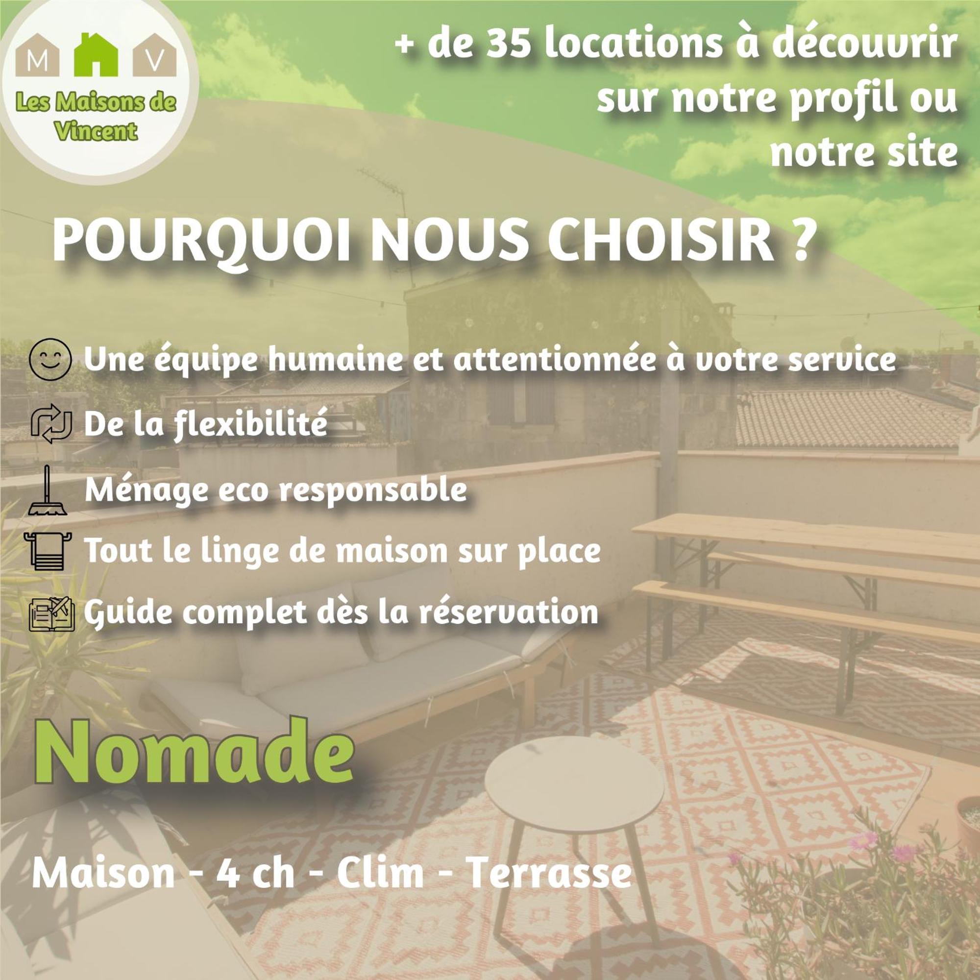 Maison Nomade, Clim - Terrasse Arles Dış mekan fotoğraf