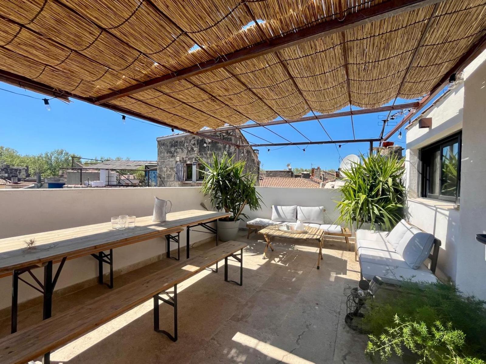 Maison Nomade, Clim - Terrasse Arles Dış mekan fotoğraf